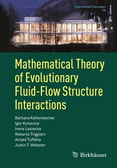 Couverture de l’ouvrage Mathematical Theory of Evolutionary Fluid-Flow Structure Interactions