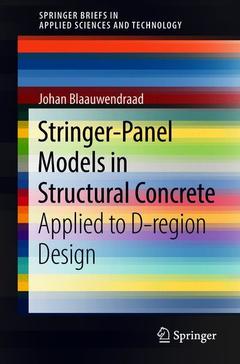 Couverture de l’ouvrage Stringer-Panel Models in Structural Concrete