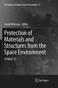Couverture de l’ouvrage Protection of Materials and Structures from the Space Environment