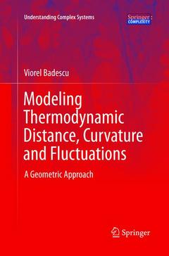 Couverture de l’ouvrage Modeling Thermodynamic Distance, Curvature and Fluctuations