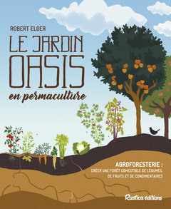 Couverture de l’ouvrage Le jardin oasis en permaculture