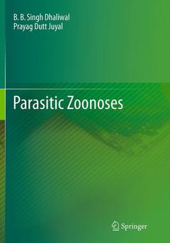 Couverture de l’ouvrage Parasitic Zoonoses