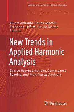 Cover of the book New Trends in Applied Harmonic Analysis