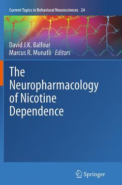 Couverture de l’ouvrage The Neuropharmacology of Nicotine Dependence
