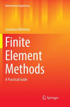 Couverture de l’ouvrage Finite Element Methods