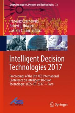 Couverture de l’ouvrage Intelligent Decision Technologies 2017
