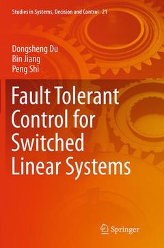 Couverture de l’ouvrage Fault Tolerant Control for Switched Linear Systems