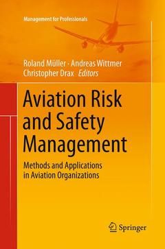 Couverture de l’ouvrage Aviation Risk and Safety Management