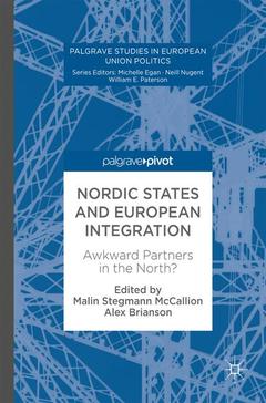 Cover of the book Nordic States and European Integration