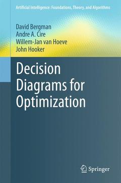 Couverture de l’ouvrage Decision Diagrams for Optimization