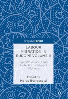 Couverture de l’ouvrage Labour Migration in Europe Volume II