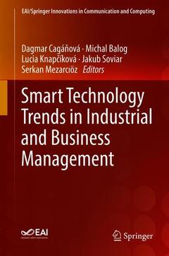 Cover of the book Smart Technology Trends in Industrial and Business Management