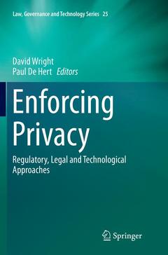 Cover of the book Enforcing Privacy