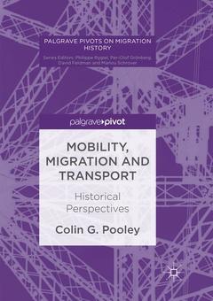 Couverture de l’ouvrage Mobility, Migration and Transport