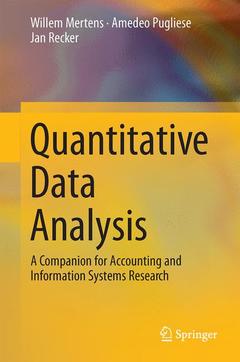 Couverture de l’ouvrage Quantitative Data Analysis