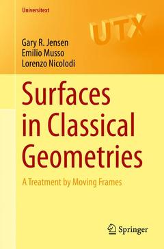 Couverture de l’ouvrage Surfaces in Classical Geometries