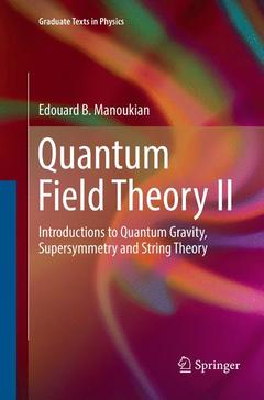 Couverture de l’ouvrage Quantum Field Theory II