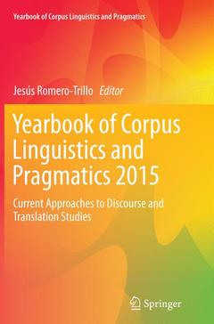 Cover of the book Yearbook of Corpus Linguistics and Pragmatics 2015
