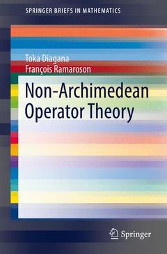 Couverture de l’ouvrage Non-Archimedean Operator Theory