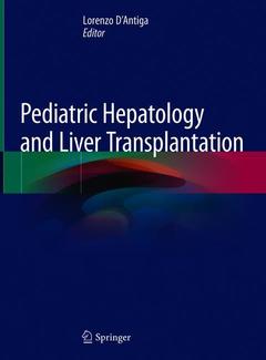 Cover of the book Pediatric Hepatology and Liver Transplantation