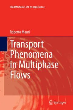 Couverture de l’ouvrage Transport Phenomena in Multiphase Flows