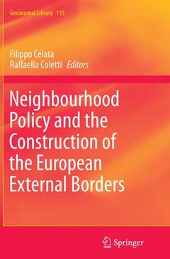 Couverture de l’ouvrage Neighbourhood Policy and the Construction of the European External Borders