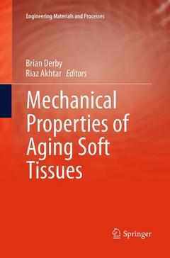Couverture de l’ouvrage Mechanical Properties of Aging Soft Tissues