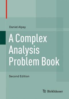 Cover of the book A Complex Analysis Problem Book