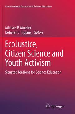 Couverture de l’ouvrage EcoJustice, Citizen Science and Youth Activism