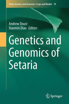 Couverture de l’ouvrage Genetics and Genomics of Setaria