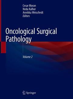 Couverture de l’ouvrage Oncological Surgical Pathology