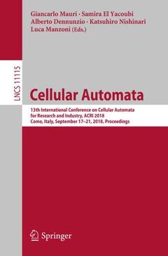 Couverture de l’ouvrage Cellular Automata