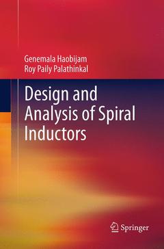Couverture de l’ouvrage Design and Analysis of Spiral Inductors