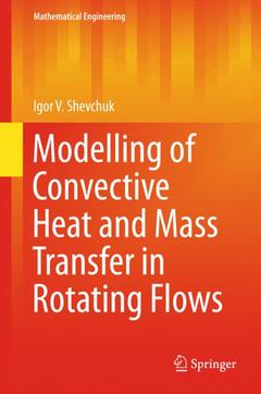 Cover of the book Modelling of Convective Heat and Mass Transfer in Rotating Flows