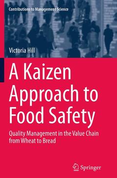 Couverture de l’ouvrage A Kaizen Approach to Food Safety