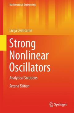 Couverture de l’ouvrage Strong Nonlinear Oscillators