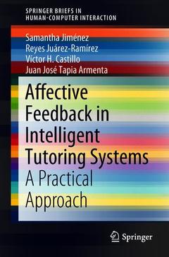 Couverture de l’ouvrage Affective Feedback in Intelligent Tutoring Systems