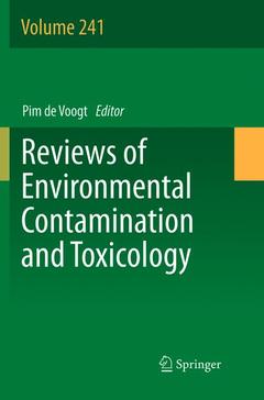 Couverture de l’ouvrage Reviews of Environmental Contamination and Toxicology Volume 241