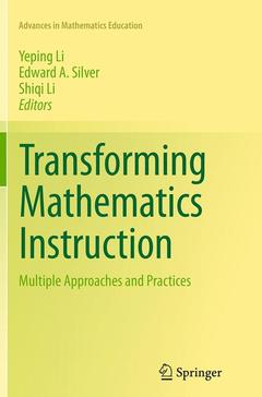 Cover of the book Transforming Mathematics Instruction