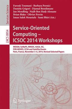 Couverture de l’ouvrage Service-Oriented Computing - ICSOC 2014 Workshops
