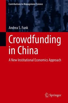 Couverture de l’ouvrage Crowdfunding in China