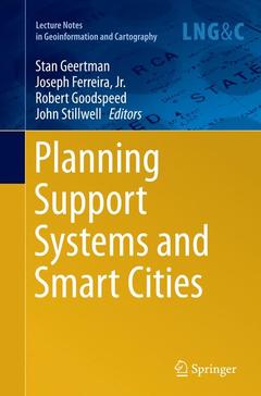 Couverture de l’ouvrage Planning Support Systems and Smart Cities