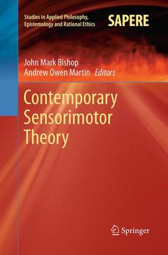 Couverture de l’ouvrage Contemporary Sensorimotor Theory