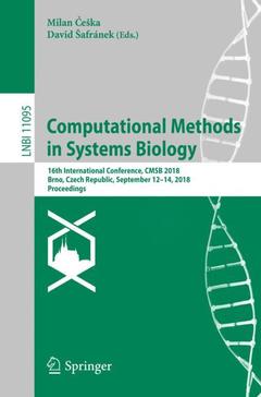 Couverture de l’ouvrage Computational Methods in Systems Biology