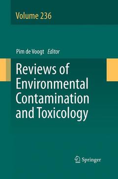Couverture de l’ouvrage Reviews of Environmental Contamination and Toxicology Volume 236
