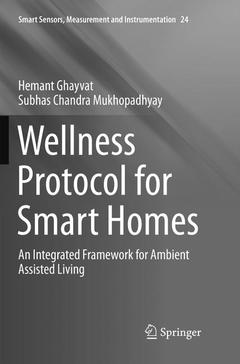 Couverture de l’ouvrage Wellness Protocol for Smart Homes