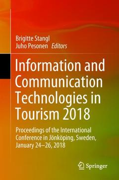 Cover of the book Information and Communication Technologies in Tourism 2018