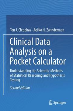 Couverture de l’ouvrage Clinical Data Analysis on a Pocket Calculator