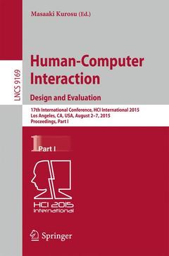 Couverture de l’ouvrage Human-Computer Interaction: Design and Evaluation