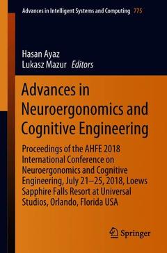 Cover of the book Advances in Neuroergonomics and Cognitive Engineering
